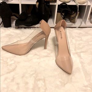Clear Nude Stilettos